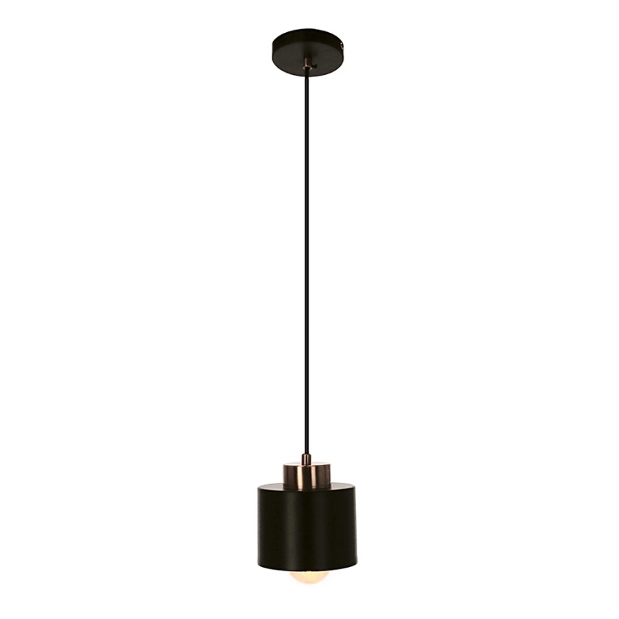 Candelabro suspenso OLENA 1xE27/60W/230V preto