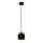 Candelabro suspenso OLENA 1xE27/60W/230V preto