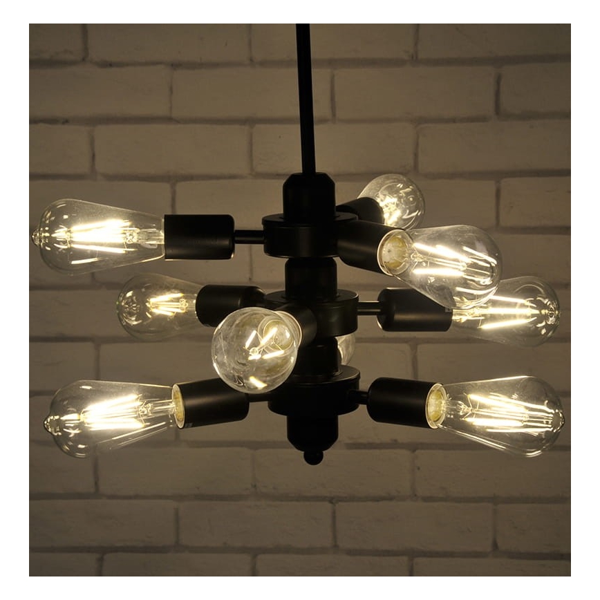 Candelabro suspenso OREBRO 9xE27/10W/230V