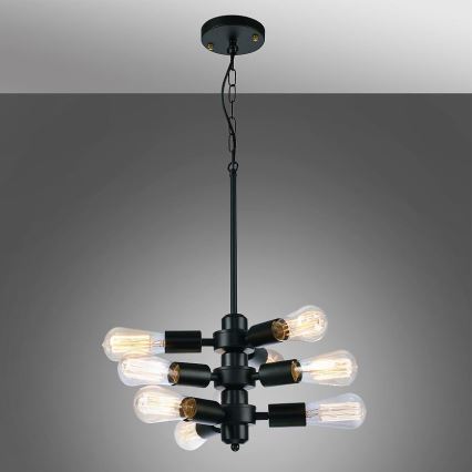 Candelabro suspenso OREBRO 9xE27/10W/230V