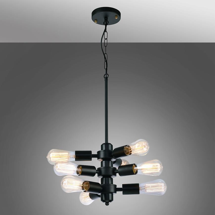 Candelabro suspenso OREBRO 9xE27/10W/230V