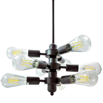 Candelabro suspenso OREBRO 9xE27/10W/230V