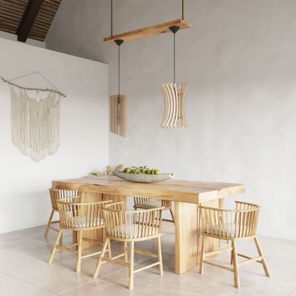 Candelabro suspenso ORIANA 1xE27/60W/230V
