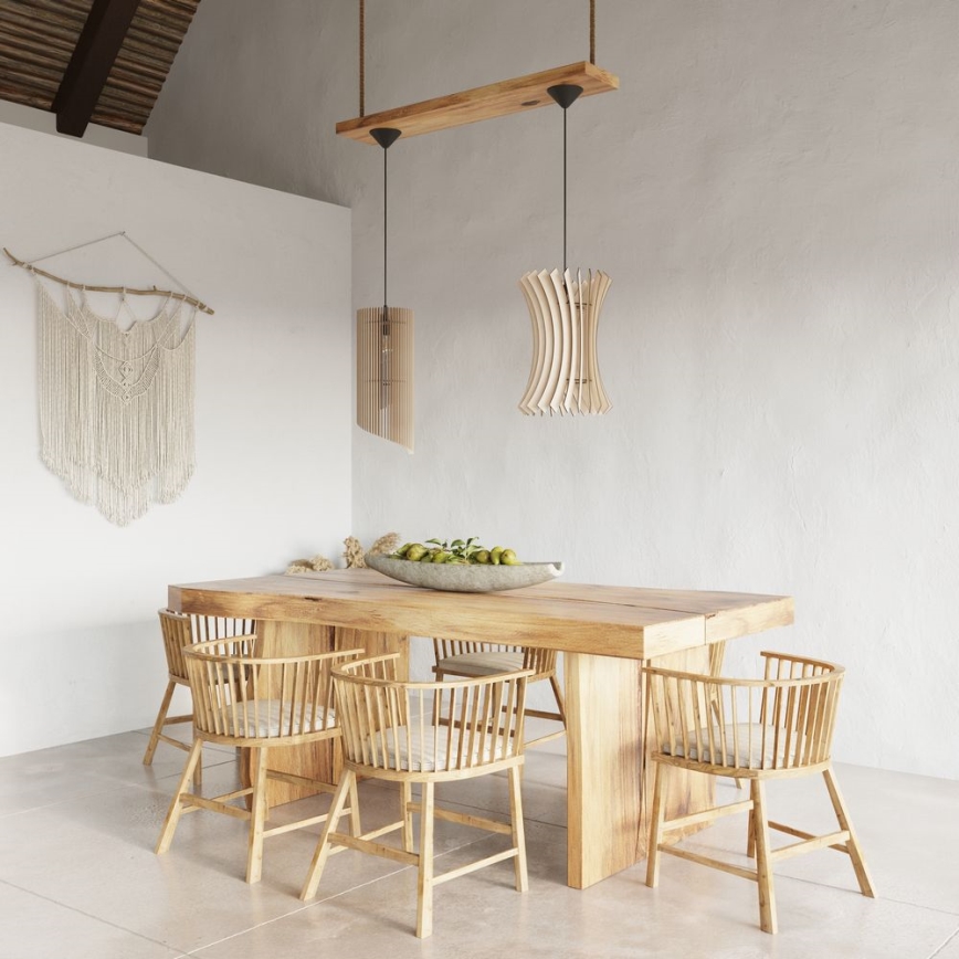 Candelabro suspenso ORIANA 1xE27/60W/230V