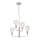 Candelabro suspenso ORLANDO 4xE27/60W/230V prateado