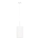 Candelabro suspenso OTTO 1xE27/60W/230V d. 15 cm branco