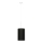 Candelabro suspenso OTTO 1xE27/60W/230V d. 15 cm preto