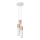Candelabro suspenso PABLO 3xGU10/40W/230V branco/faia