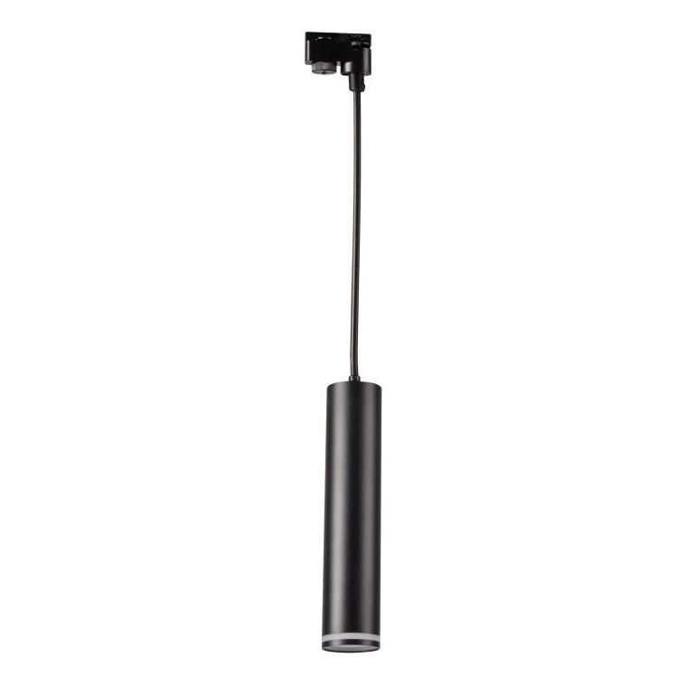 Candelabro suspenso para sistema de carril PARIS 1xGU10/10W/230V preto