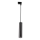 Candelabro suspenso para sistema de carril PARIS 1xGU10/10W/230V preto