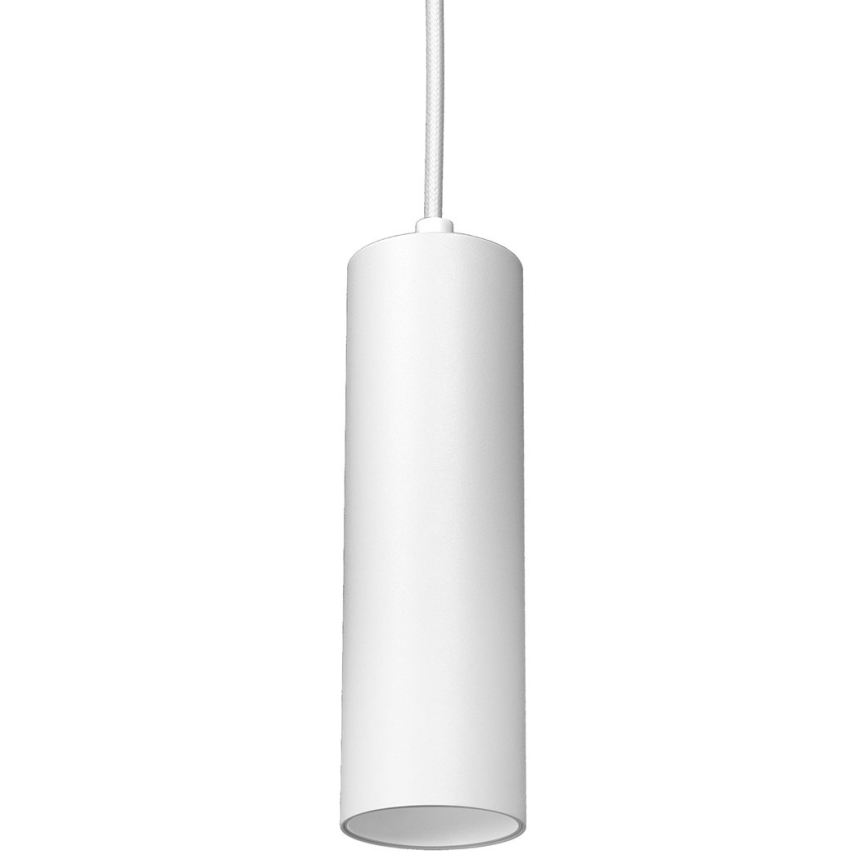 Candelabro suspenso para sistema de carril PIPE 1xGU10/25W/230V branco