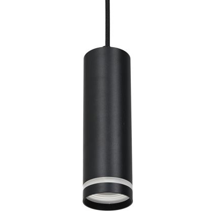 Candelabro suspenso para sistema de carril PIPE 1xGU10/25W/230V preto