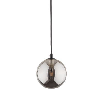 Candeeiro suspenso para sistema de carris monofásico TRACER 1xG9/8W/230V preto/fumado preto