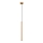 Candelabro suspenso PASTELO 1xG9/8W/230V dourada