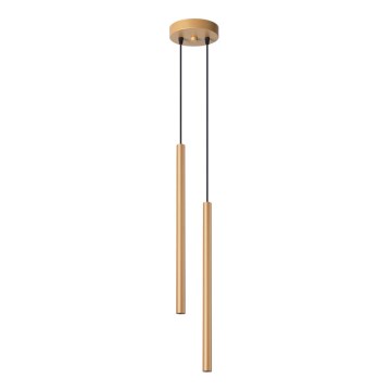 Candelabro suspenso PASTELO 2xG9/8W/230V dourada