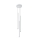Candelabro suspenso PASTELO 3xG9/8W/230V branco