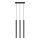 Candelabro suspenso PASTELO 3xG9/8W/230V preto