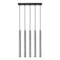 Candelabro suspenso PASTELO 5xG9/8W/230V betão