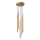 Candelabro suspenso PASTELO 5xG9/8W/230V dourada