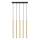 Candelabro suspenso PASTELO 5xG9/8W/230V dourada
