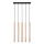 Candelabro suspenso PASTELO 5xG9/8W/230V faia