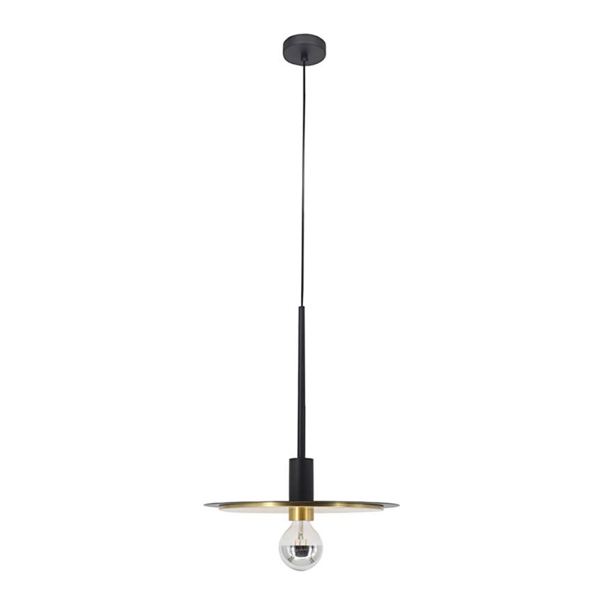Candelabro suspenso PENY 1xE27/11W/230V preto/dourado