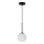 Candelabro suspenso POMPEI 1xE27/40W/230V preto