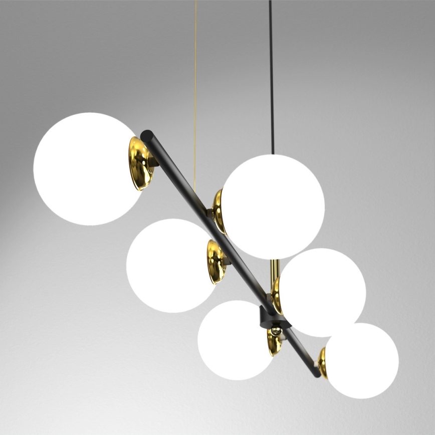 Candelabro suspenso POP 6xE14/40W/230V