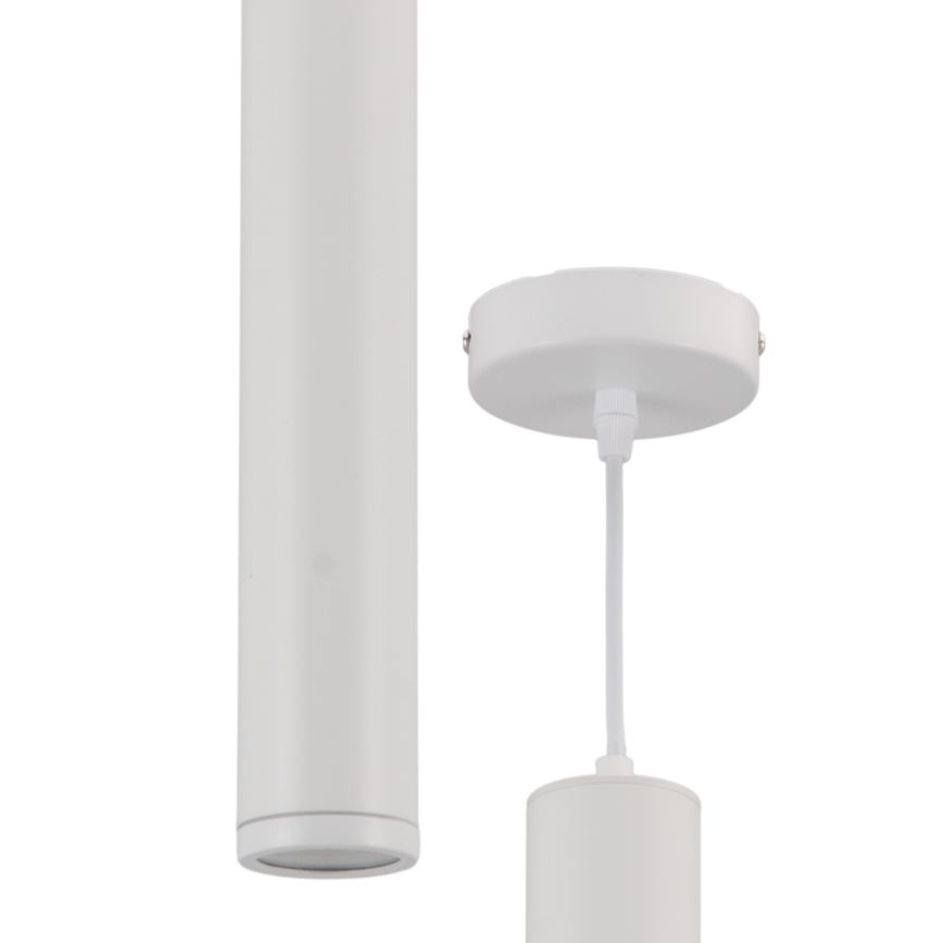 Candelabro suspenso PORTER 1xGU10/8W/230V branco