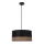 Candelabro suspenso PORTO 1xE27/60W/230V preto/castanho