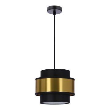 Candelabro suspenso PRESTIGE 1xE27/40W/230V dourada/preto