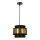 Candelabro suspenso PRESTIGE 1xE27/40W/230V dourada/preto