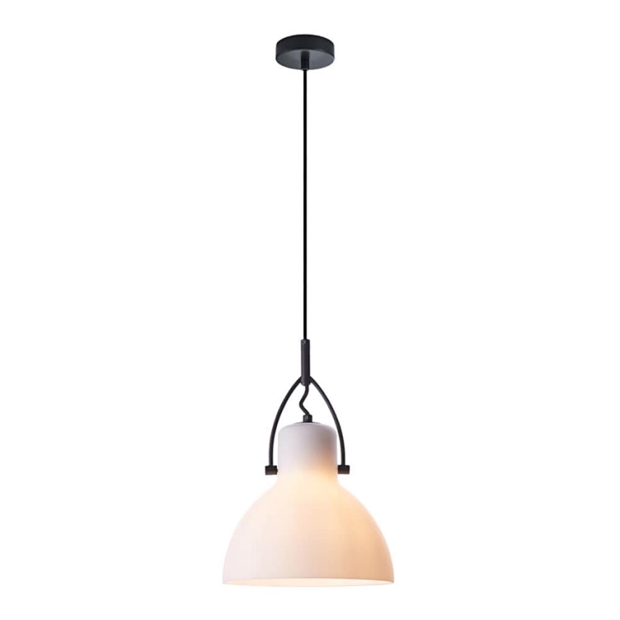 Candelabro suspenso RACK 1xE27/11W/230V branco/preto