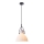 Candelabro suspenso RACK 1xE27/11W/230V branco/preto