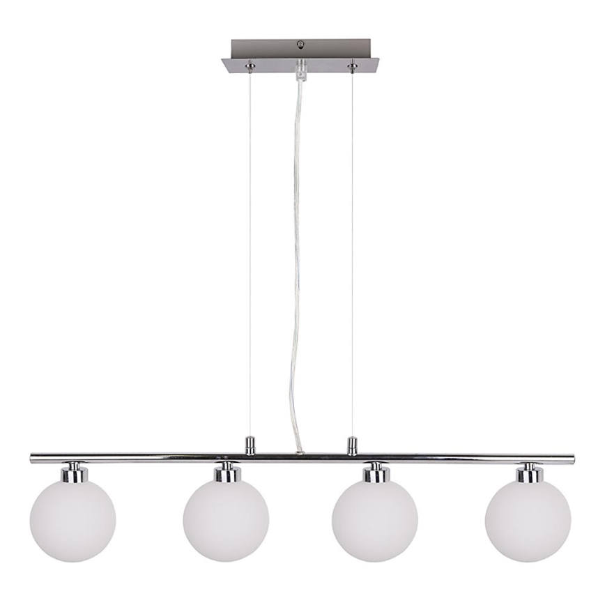 Candelabro suspenso RAISA 4xG9/40W/230V cromado brilhante