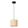 Candelabro suspenso RATTAN 1xE27/60W/230V diâmetro 18 cm vime