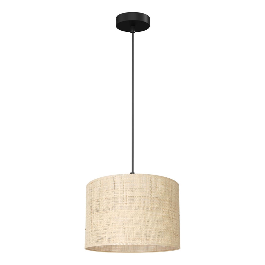 Candelabro suspenso RATTAN 1xE27/60W/230V diâmetro 25 cm vime
