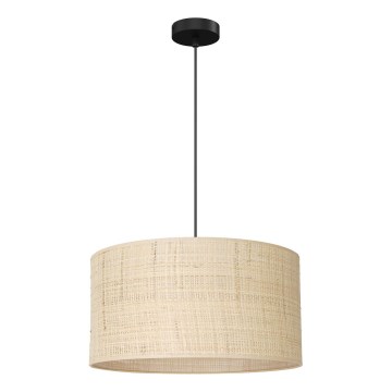 Candelabro suspenso RATTAN 1xE27/60W/230V diâmetro 40 cm vime