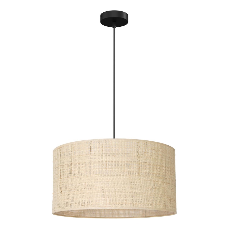 Candelabro suspenso RATTAN 1xE27/60W/230V diâmetro 40 cm vime