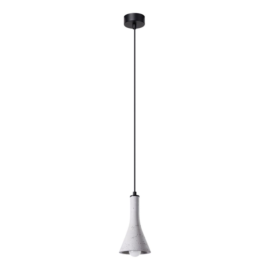 Candelabro suspenso REA 1xE14/12W/230V betão