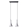 Candelabro suspenso REA 2xE14/12W/230V betão