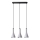 Candelabro suspenso REA 3xE14/12W/230V betão