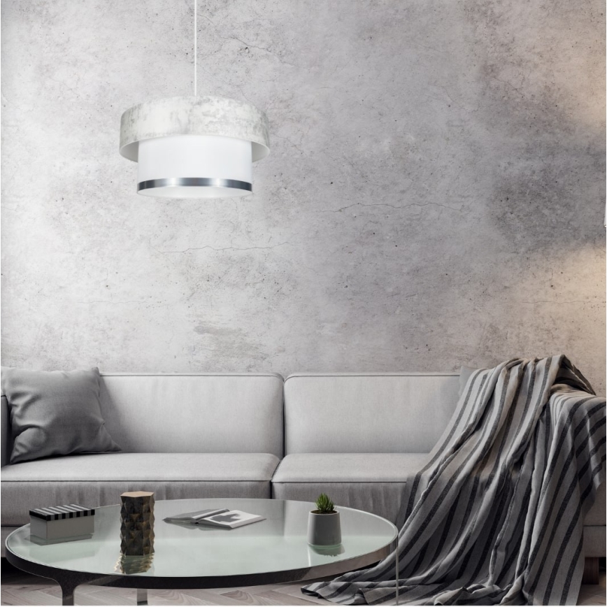 Candelabro suspenso RESSA 1xE27/60W/230V creme