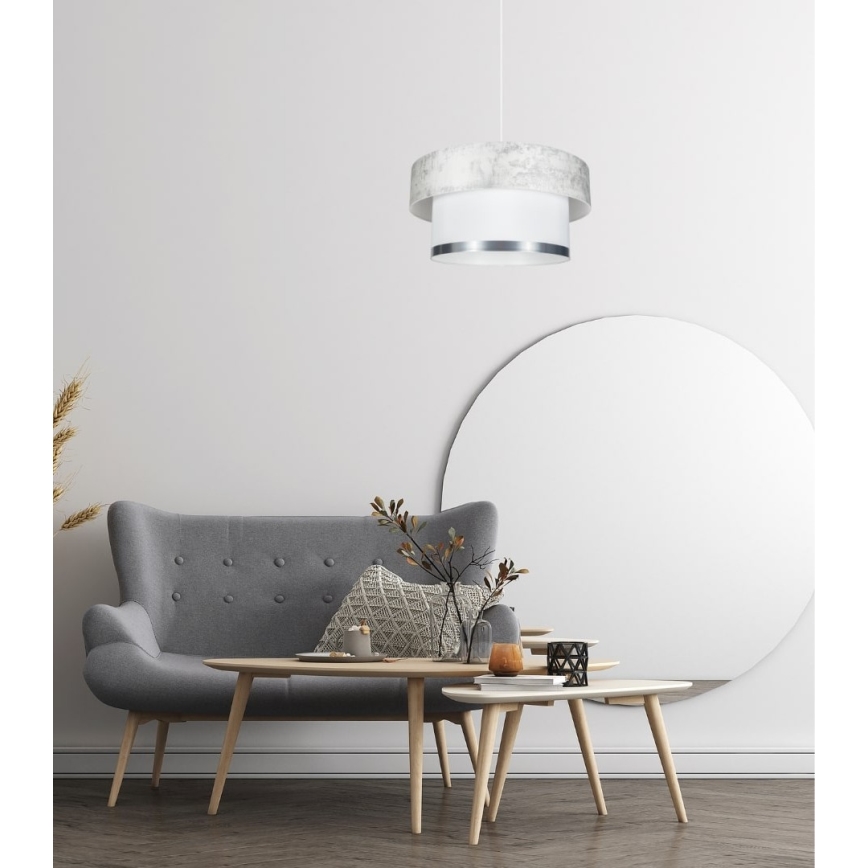 Candelabro suspenso RESSA 1xE27/60W/230V creme