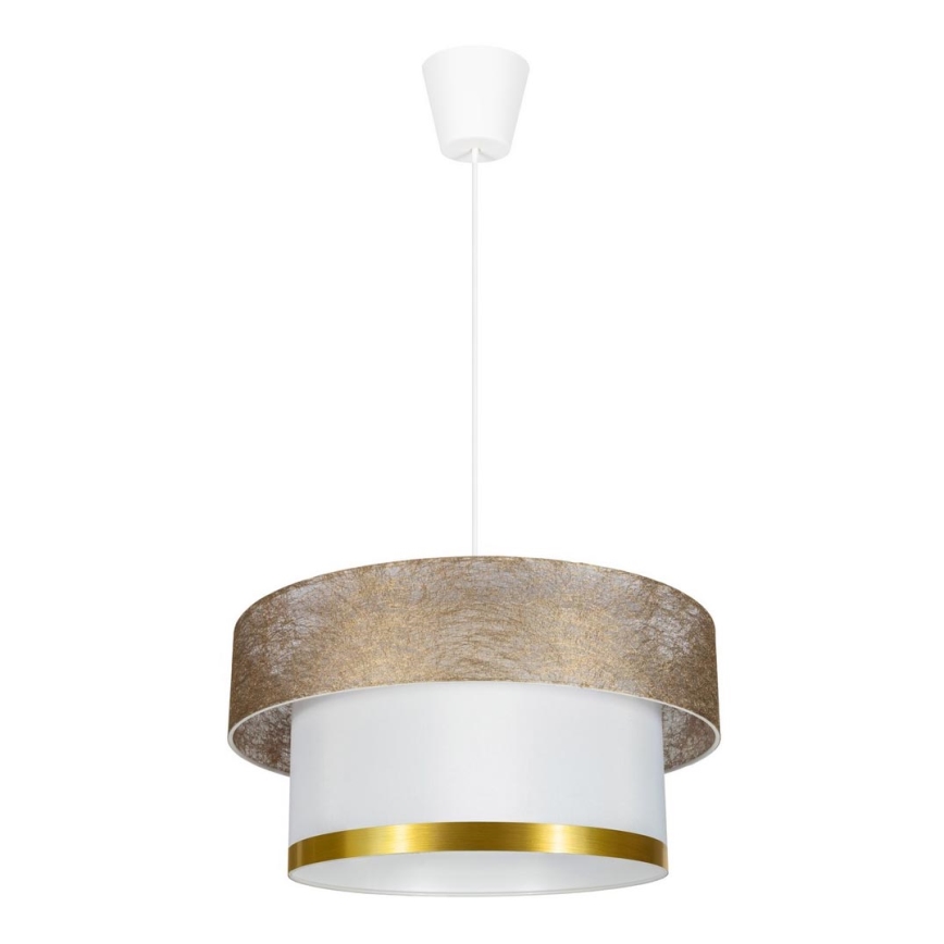 Candelabro suspenso RESSA 1xE27/60W/230V dourada
