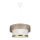 Candelabro suspenso RESSA 1xE27/60W/230V dourada
