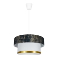 Candelabro suspenso RESSA 1xE27/60W/230V verde