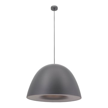 Candelabro suspenso REVOLVE 1xE27/11W/230V cinzento