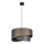 Candelabro suspenso REZO 1xE27/60W/230V cinzento/dourado