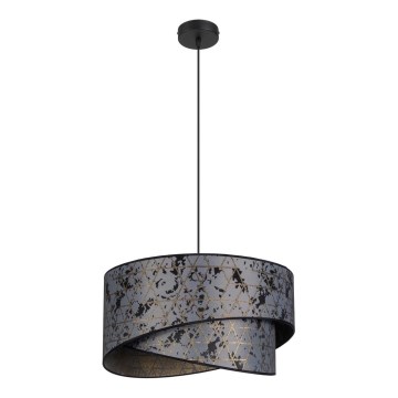 Candelabro suspenso REZO 1xE27/60W/230V cinzento